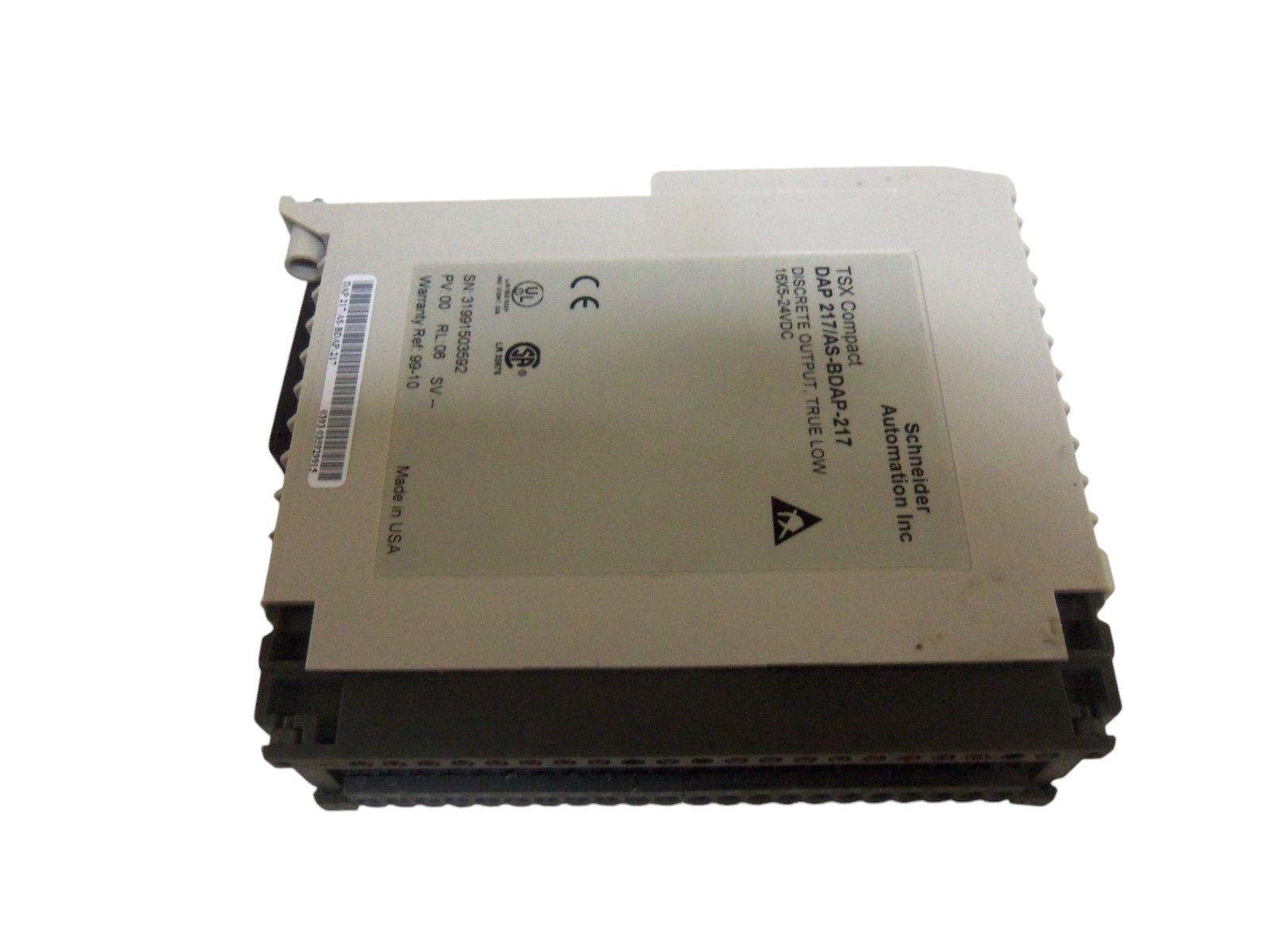 SCHNEIDER AUTOMATION DAP217/AS-BDAP-217 OUTPUT MODULE UNMP