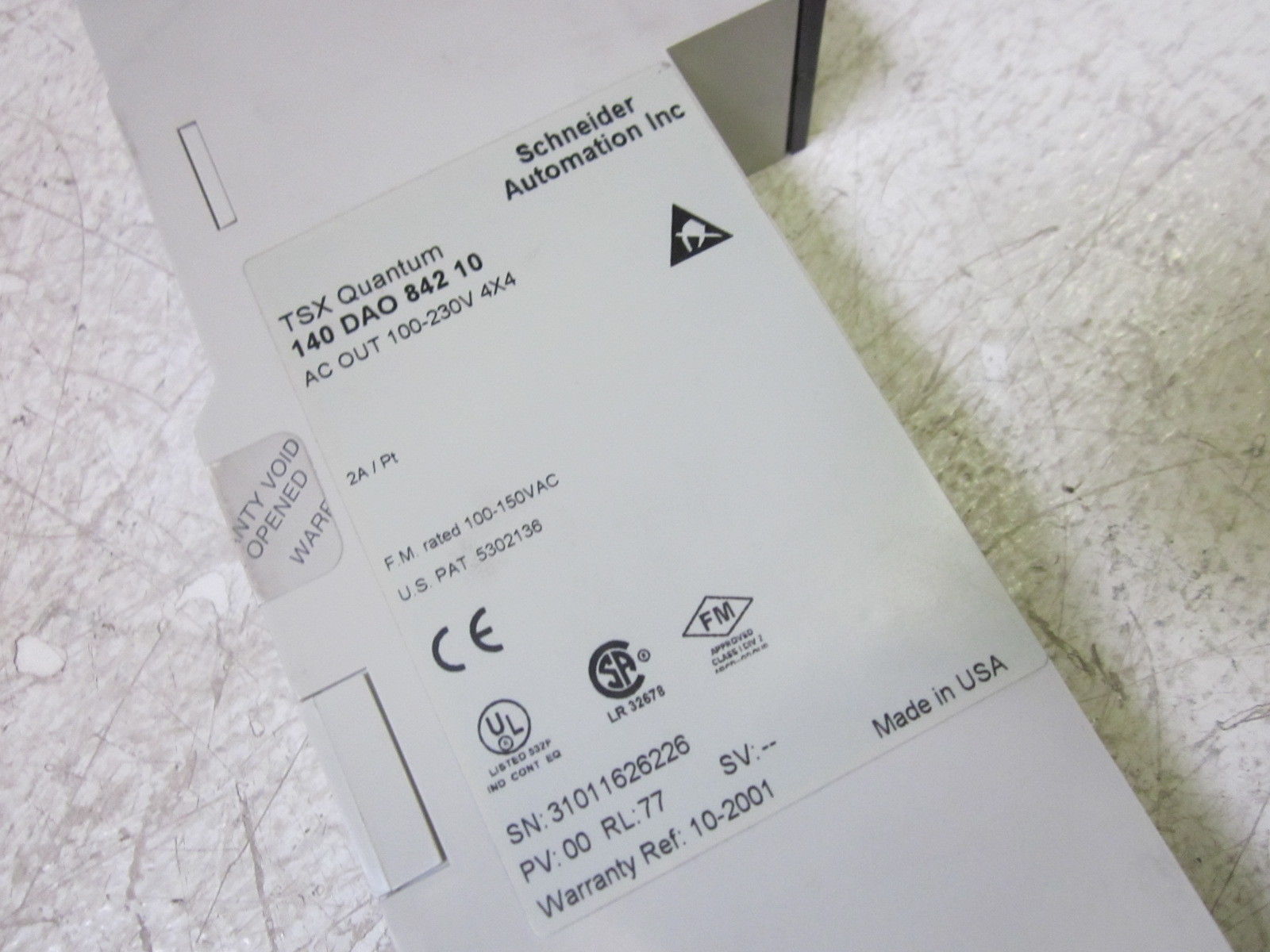 SCHNEIDER ELECTRIC 140DAO84210 UNMP
