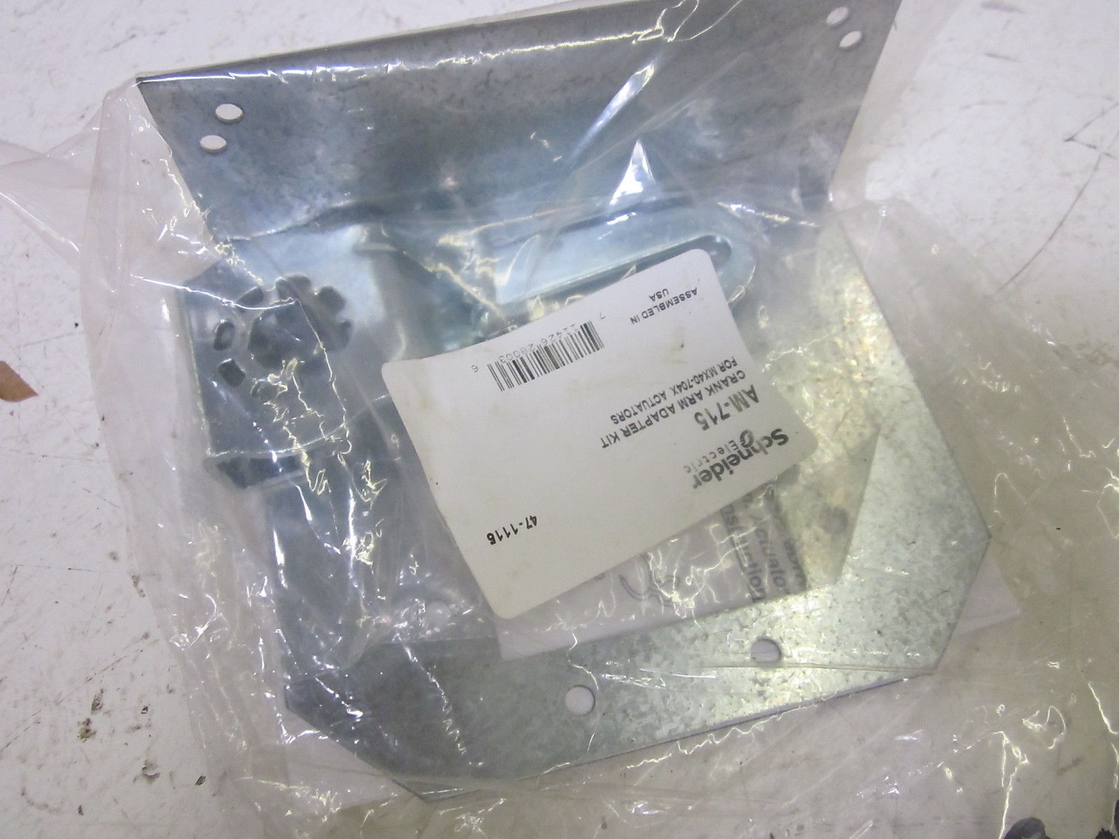 SCHNEIDER ELECTRIC AM-715 CRANK ARM ADAPTER KIT MX40-7040X NSMP