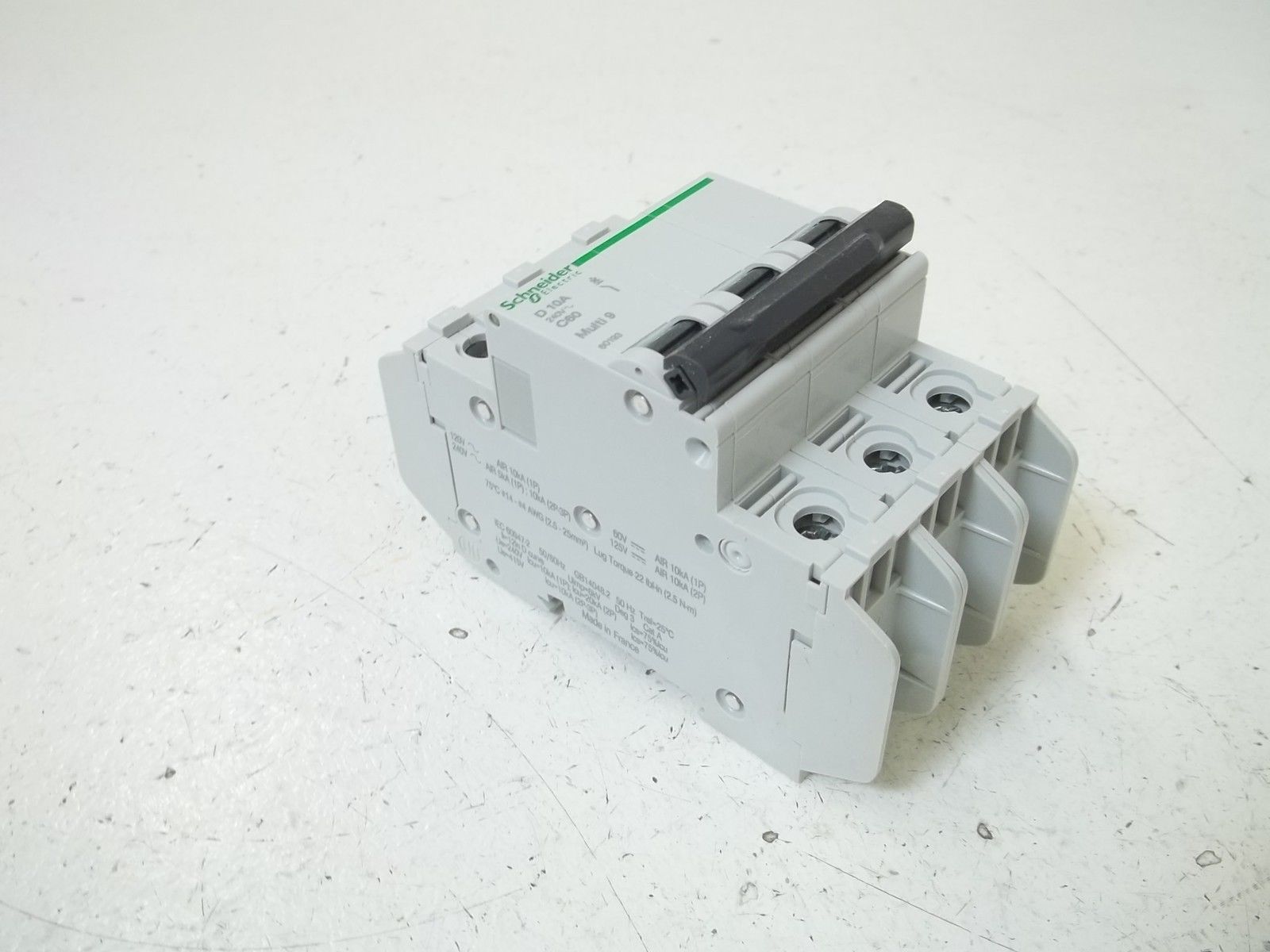 SCHNEIDER 60193 CIRCUIT BREAKER 10A NSMP
