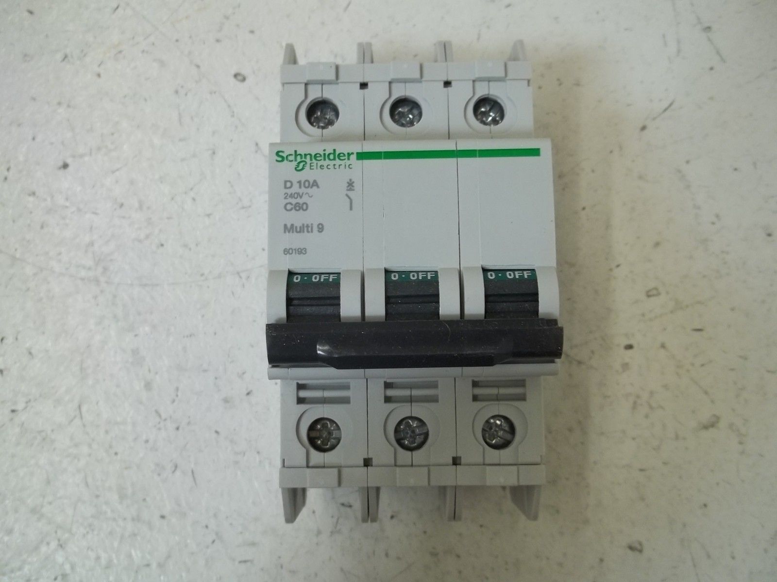 SCHNEIDER 60193 CIRCUIT BREAKER 10A NSMP