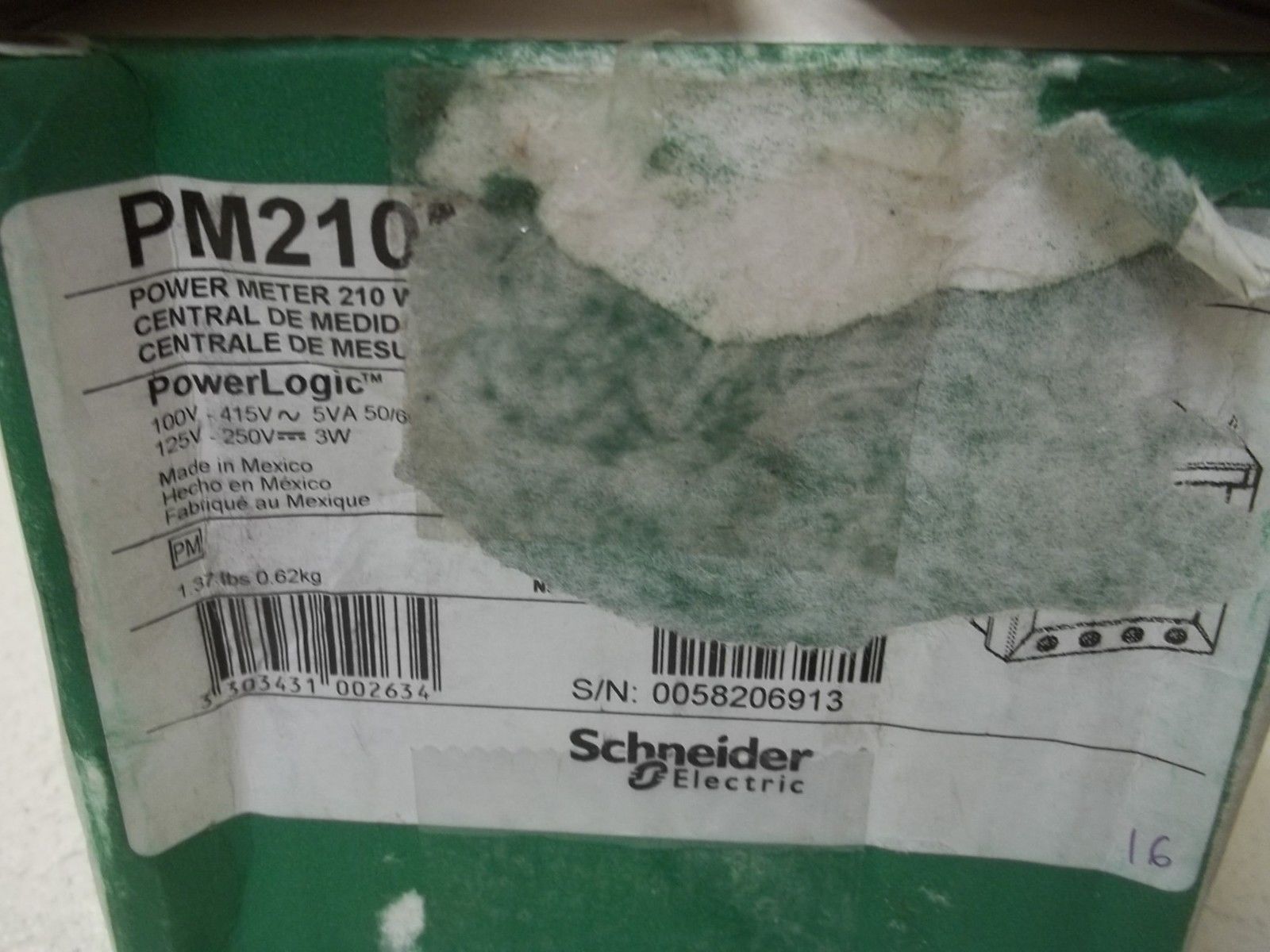 SCHNEIDER ELECTRIC PM210MG NSMP