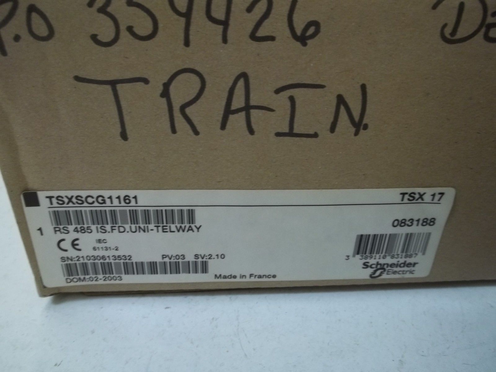 SCHNEIDER TSXSCG1161 COMMUNICATION MODULE NSMP