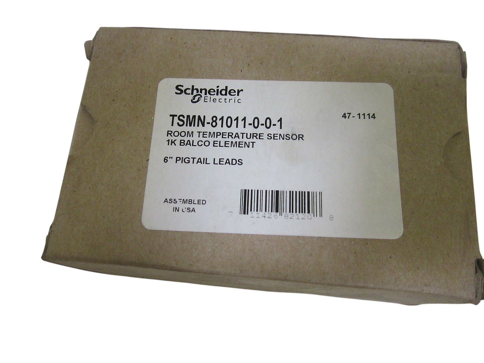 SCHNEIDER ELECTRIC TSMA-81011-0-0-1 ROOM TEMP. SENSOR NSMP