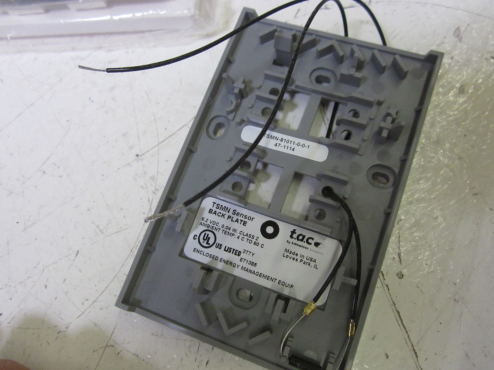 SCHNEIDER ELECTRIC TSMA-81011-0-0-1 ROOM TEMP. SENSOR NSMP