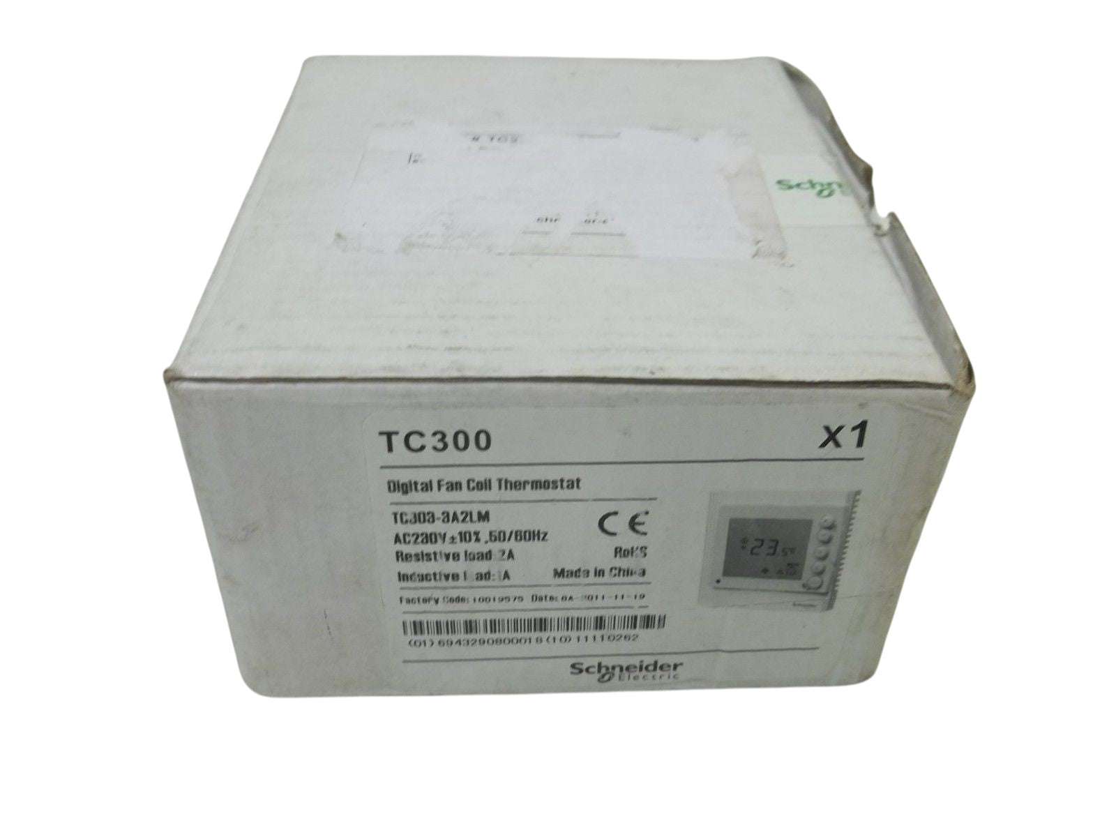 SCHNEIDER ELECTRIC TC300 DIGITAL FAN COIL THERMOSTAT NSMP