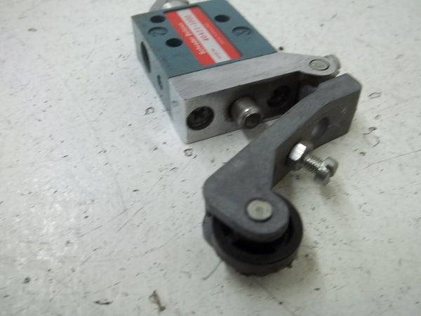 SCHRADER BELLOW 40421-1000 POPPET VALVE W/ROLLER UNMP