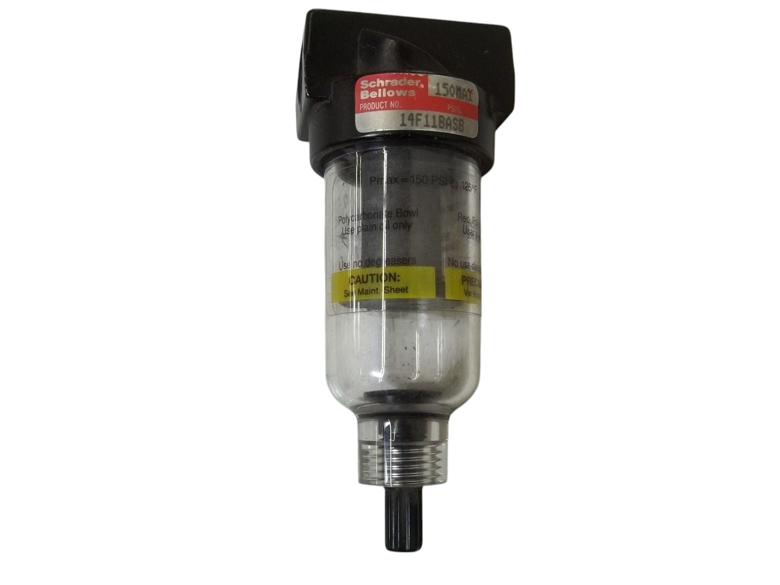 SCHRADER BELLOWS 14F11BASB MINIATURE SERIES MICRO-MIST LUBRICATOR FILTER UNMP