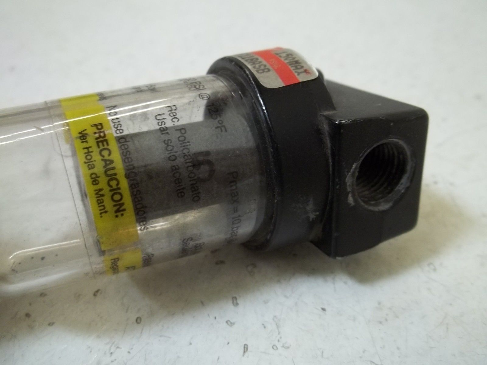 SCHRADER BELLOWS 14F11BASB MINIATURE SERIES MICRO-MIST LUBRICATOR FILTER UNMP