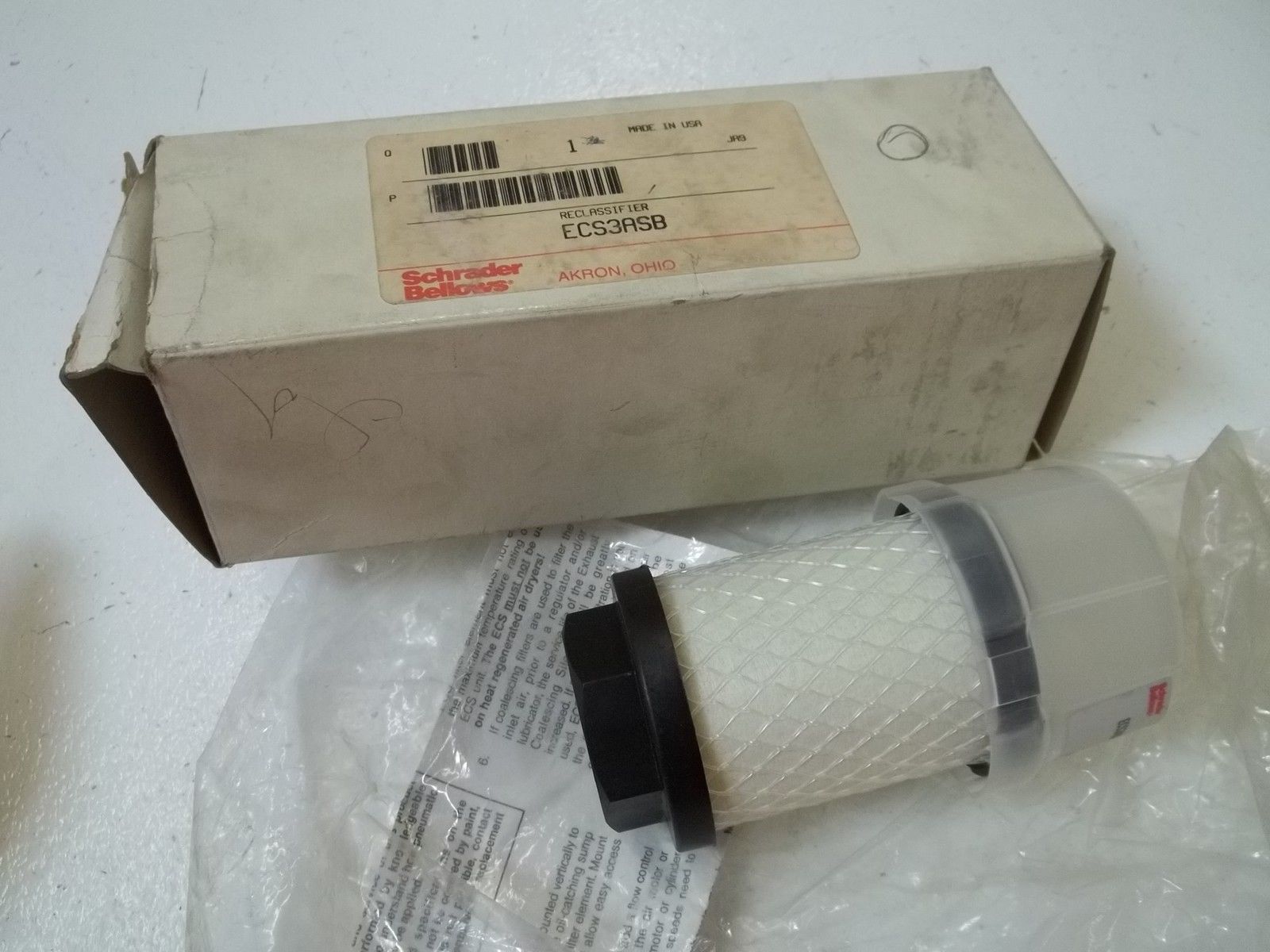 SCHRADER BELLOWS ECS3ASB RECLASSIFIER NSMP