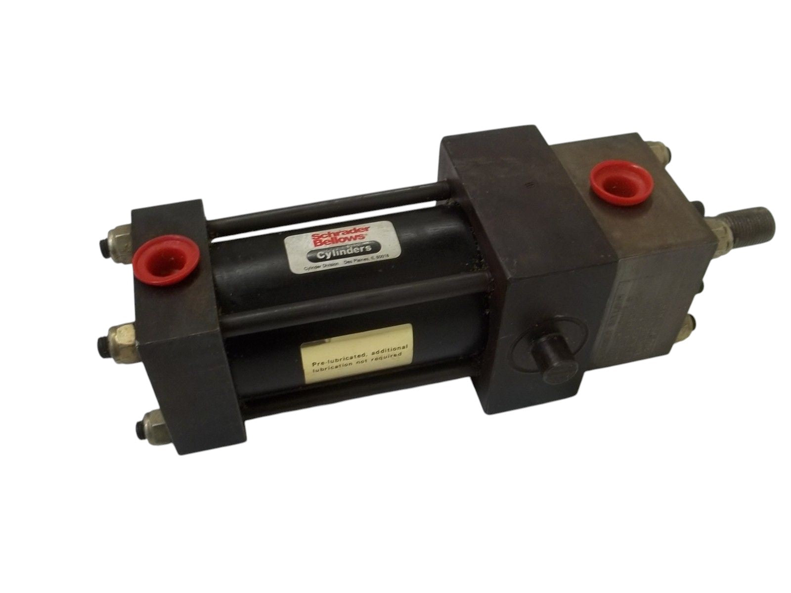 SCHRADER BELLOWS FAB000054 PNEUMATIC CYLINDER UNMP