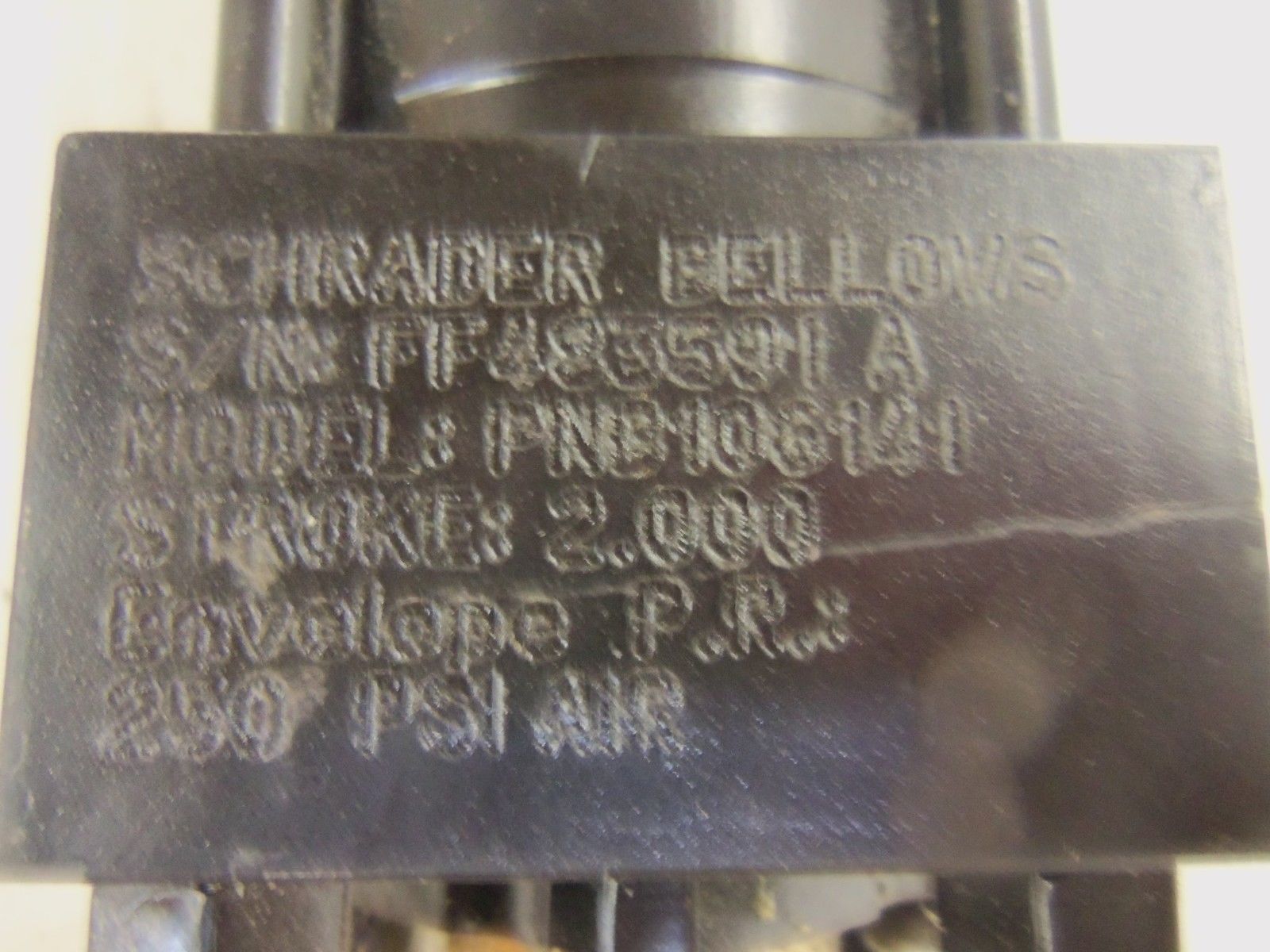 SCHRADER BELLOWS PNB106141 CYLINDER UNMP