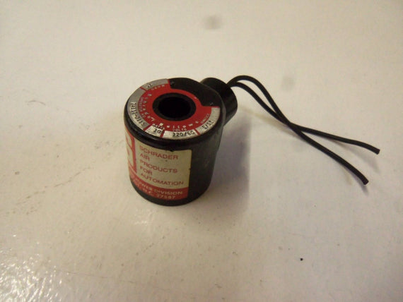 SCHRADER BELLOWS SOLENOID VALVE 74117-0115 *AS IS*