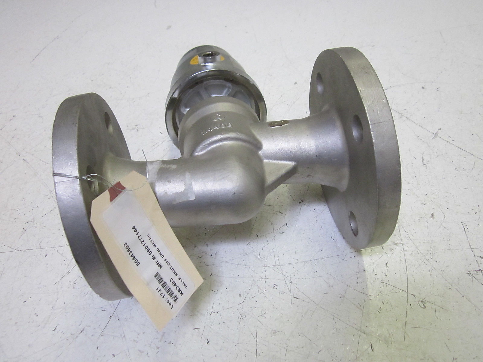 SCHUBERT SALZER INC. A621727US/33/2010 SHUT-OFF VALVE 334PSI NSNP