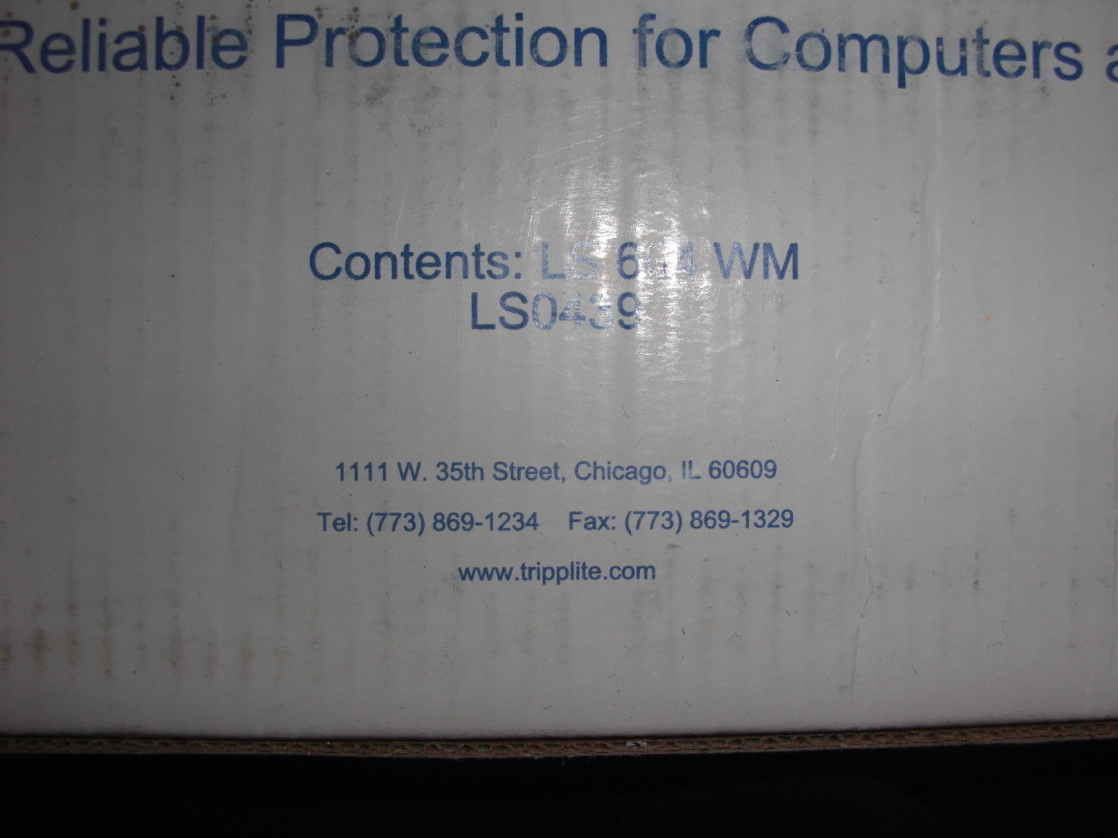 TRIPP LITE POWER PROTECTION LS 604  LS0439 *FACTORY SEALED*
