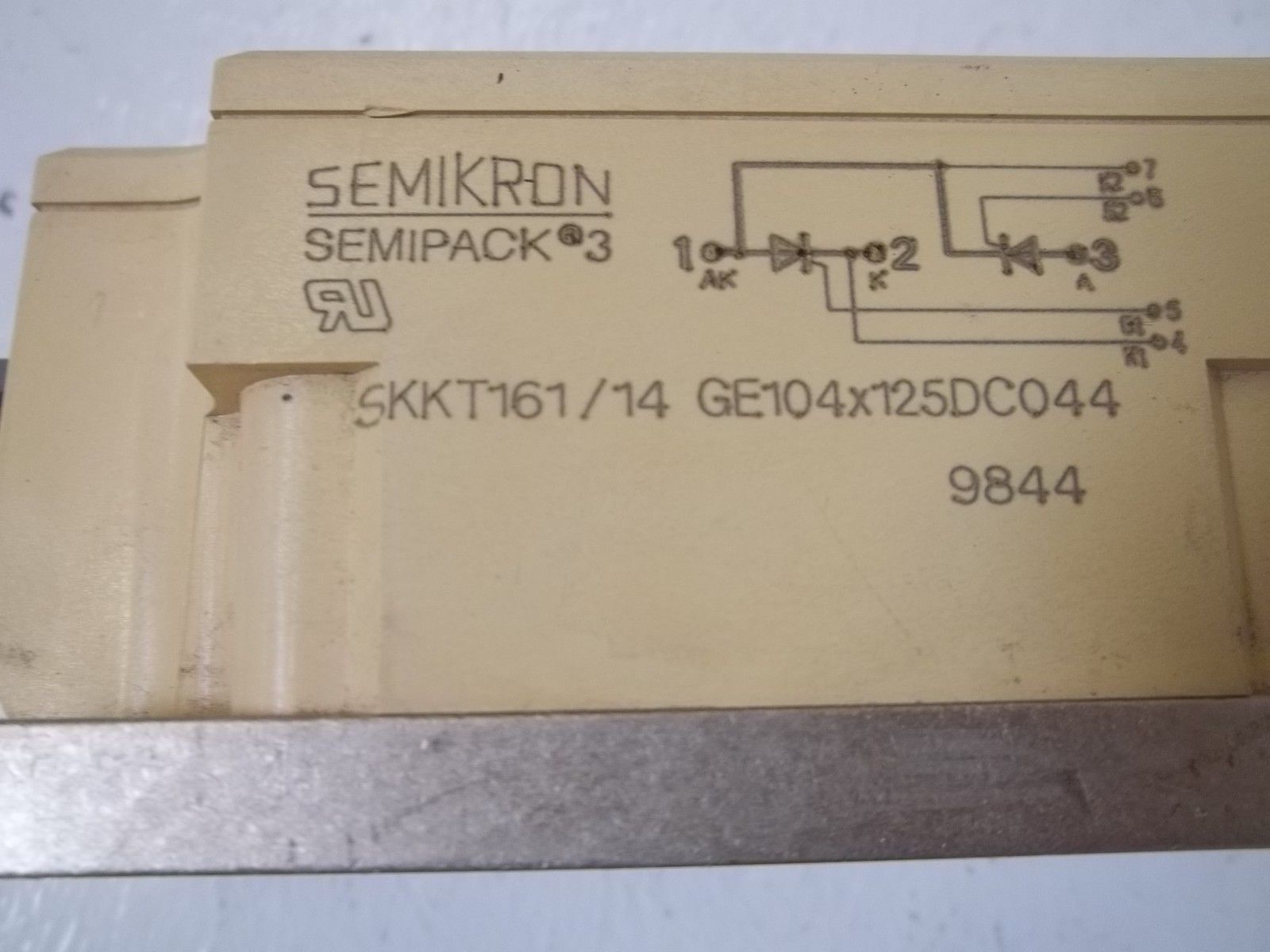 SEMIKRON SKKT161/14GE104X125DC044 UNMP