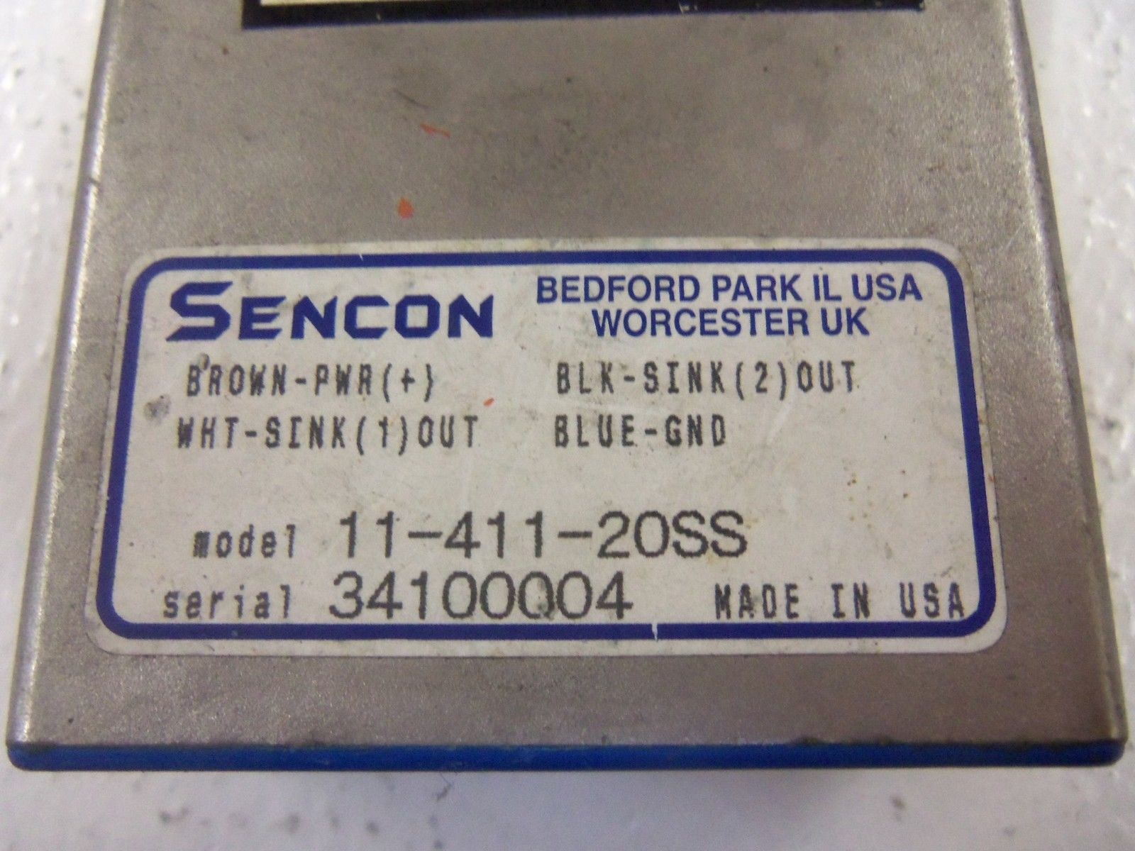 SENCON 11-411-20SS UNMP