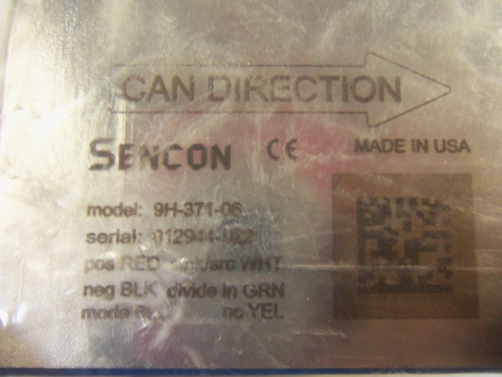 SENCON 9H-371-06 SENSOR NSNP