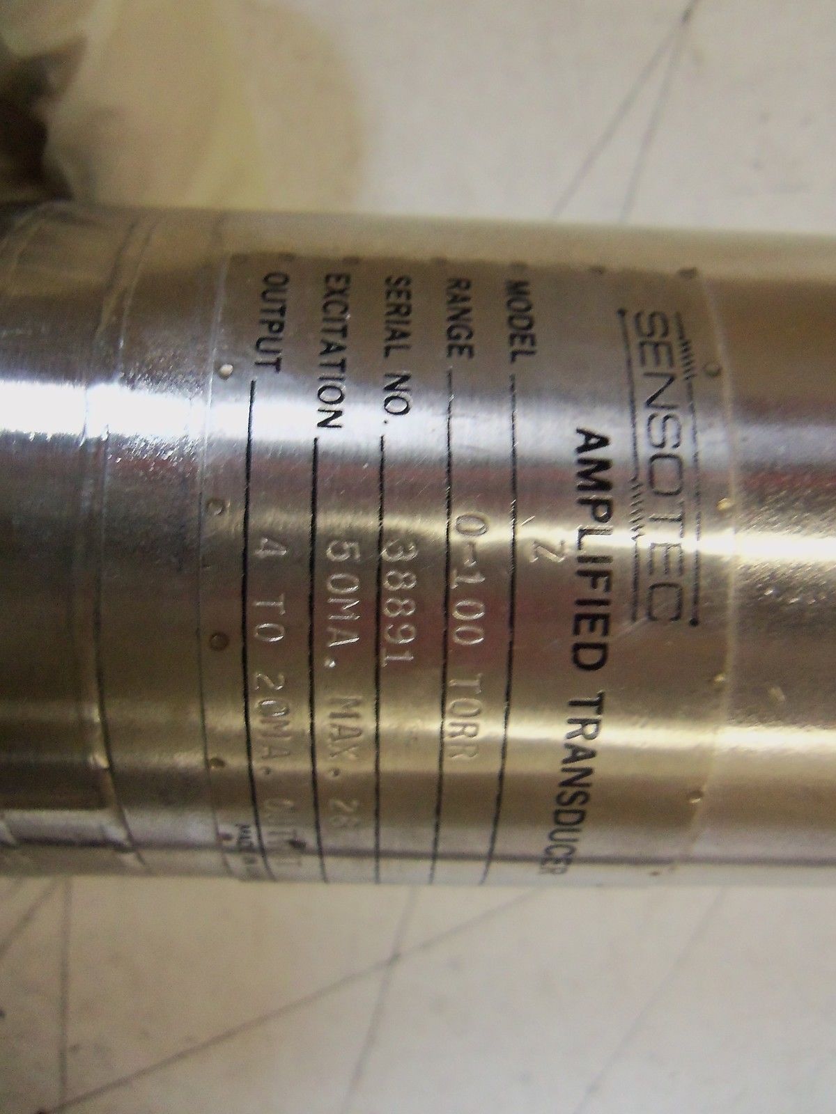 SENOTEC Z AMPLIFIED TRANSDUCER UNMP