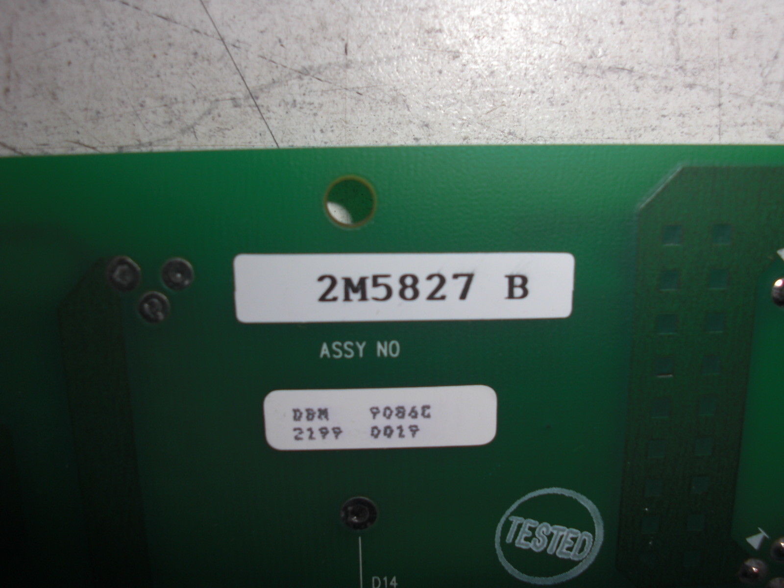 SENS 2M5827-B CARD NSNP