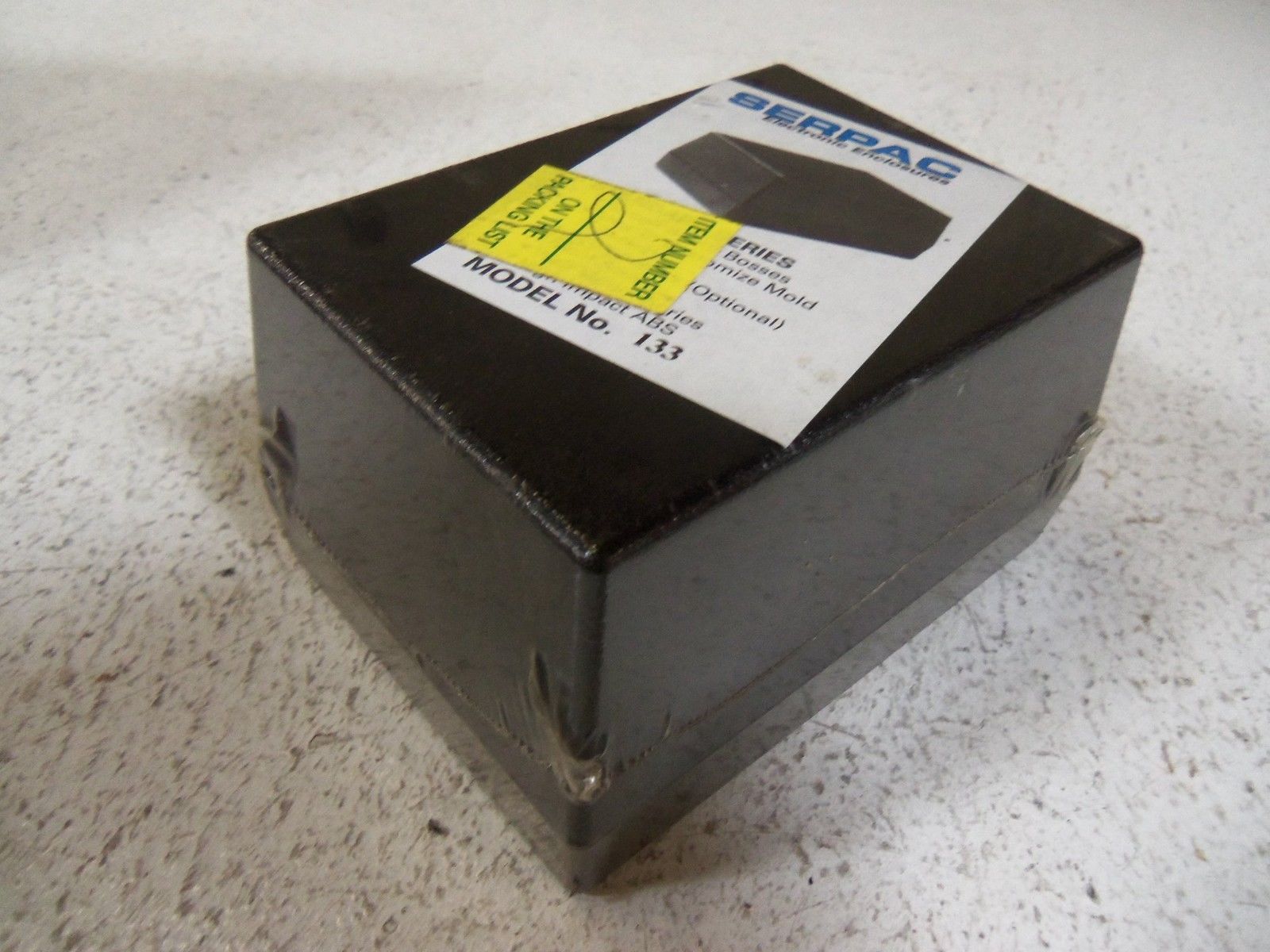 SERPAC ELECTRONIC ENCLOSURE 133 NSNP