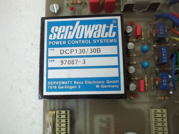 SERVOWATT DCP130/30B POWER CONTROL SYSTEMS UNMP