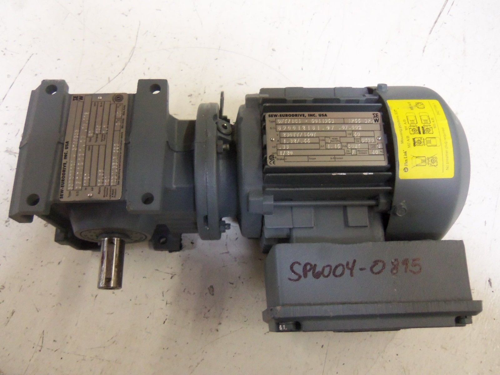 SEW-EURODRIVE S37DT71C4-5044953 NSNP