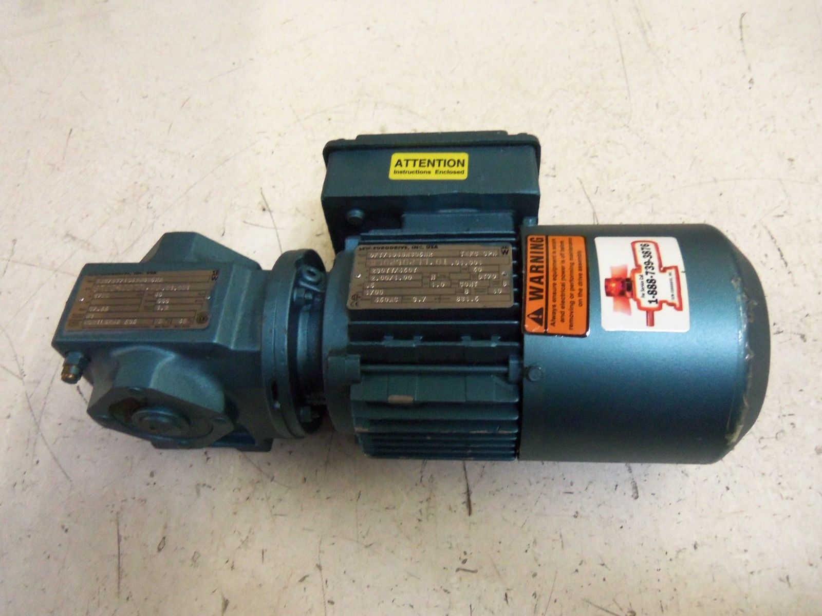 SEW-EURODRIVE SA37DT71D4BMG05HR MOTOR *USED*