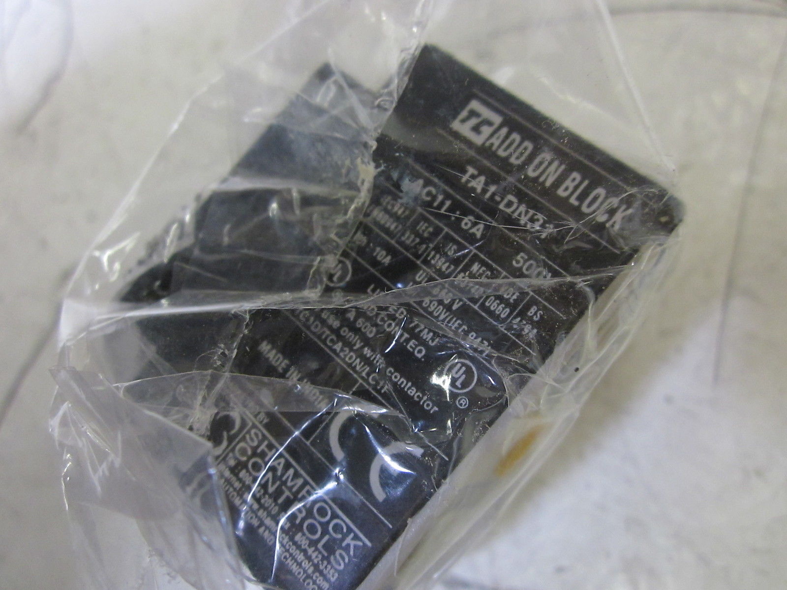 SHAMROCK TONTROLS TA1DN31 CONTACT BLOCK  NSMP