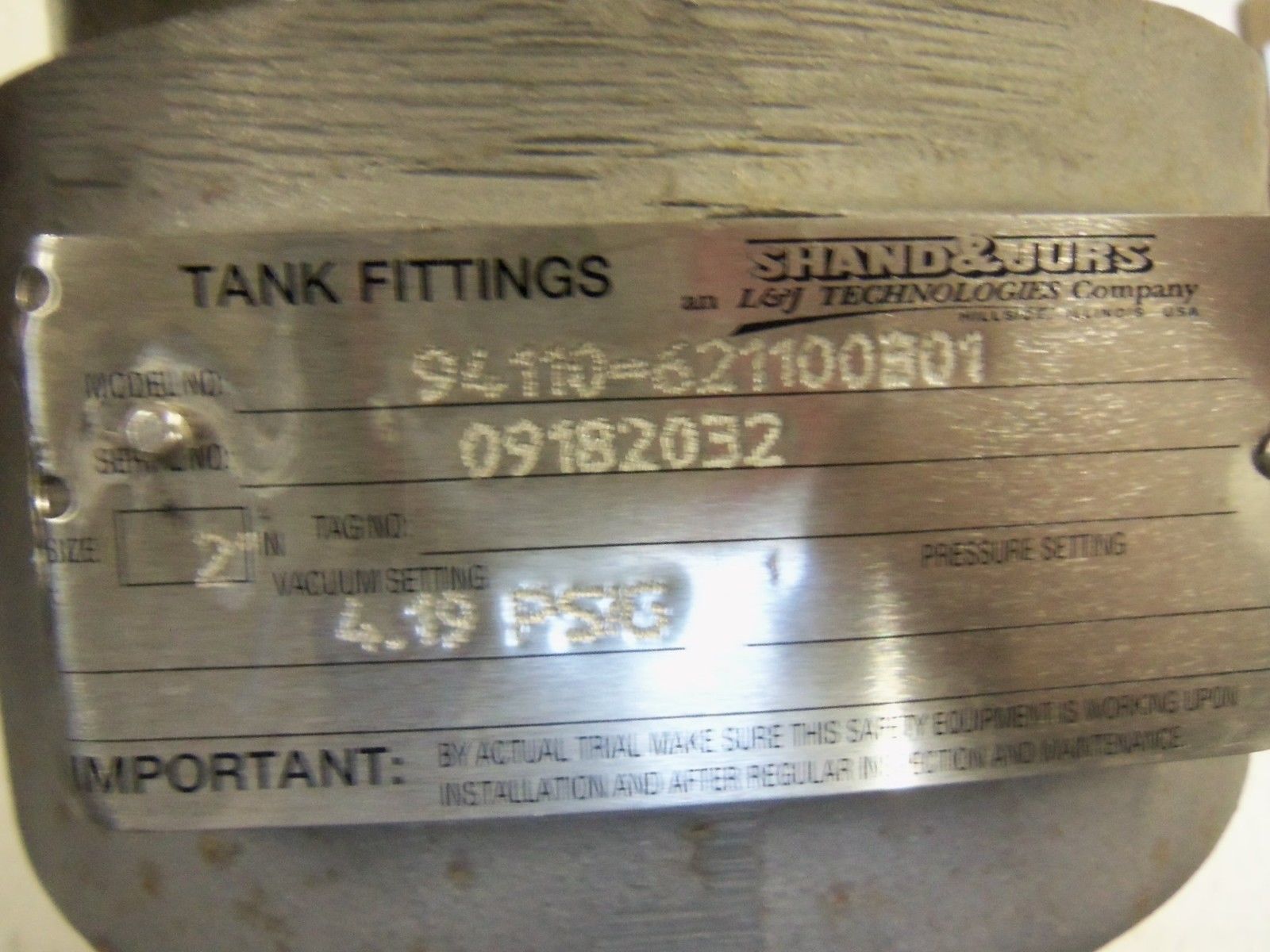SHAND & JURS 94110-621100301 UNMP