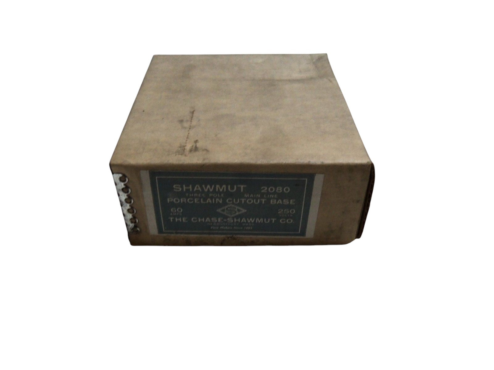 SHAWMUT 2080 PORCELAIN CUTOUT BASE NSMP