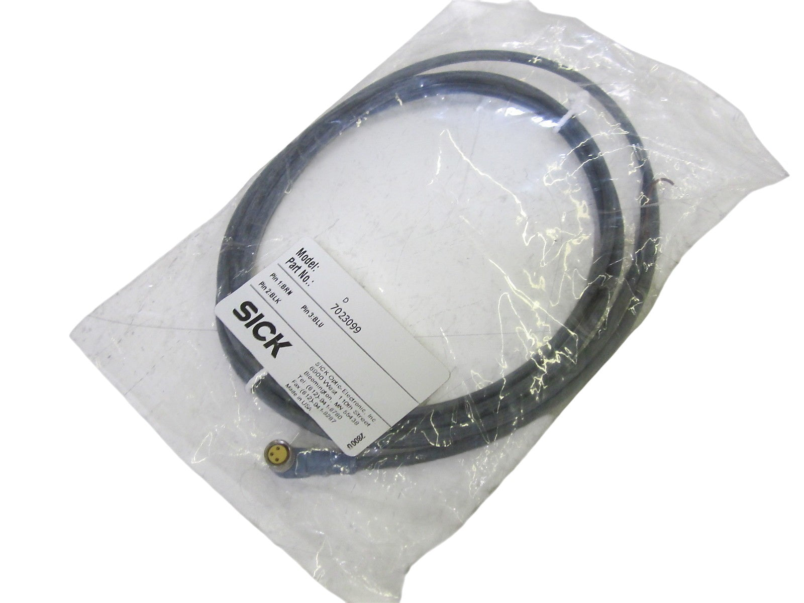 SICK 7023099 SENSOR CABLE NSMP