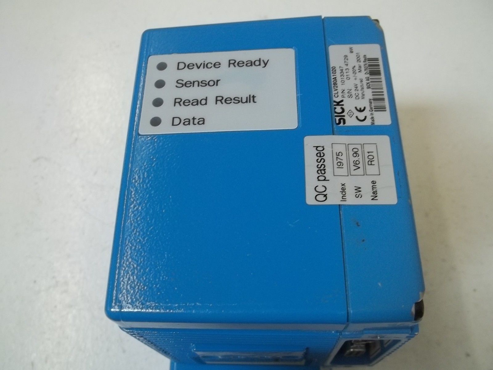 SICK CLV280A1020 BARCODE  SCANNER  (AS PICTURED)UNMP