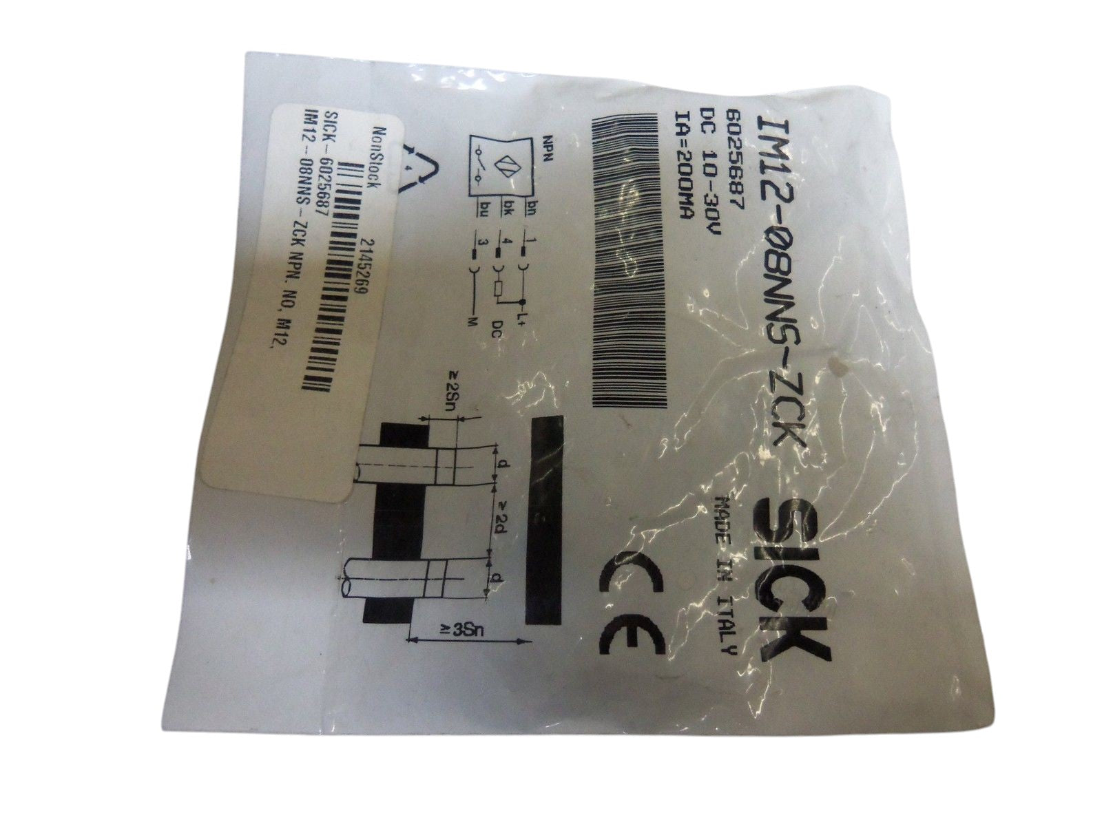SICK IM12-08NNS-ZCK SENSOR NSMP