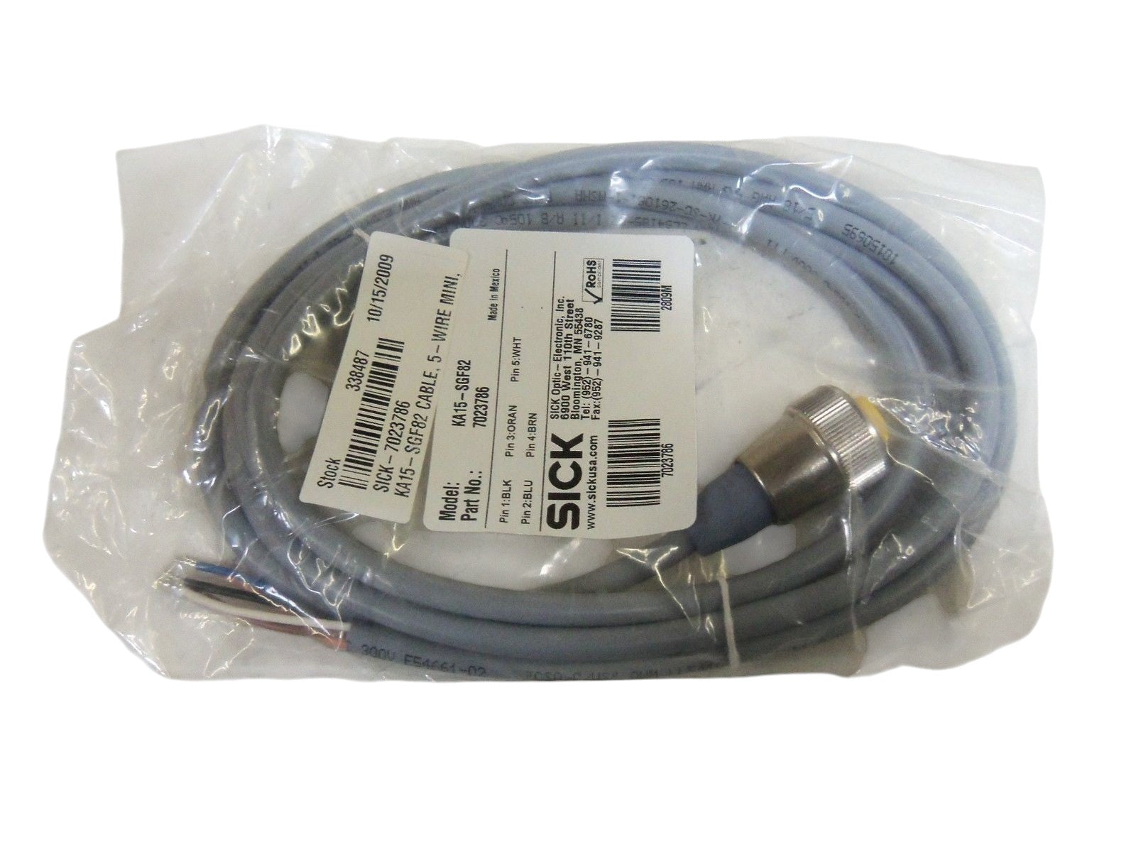 SICK KA15-SGF82 SENSOR NSMP