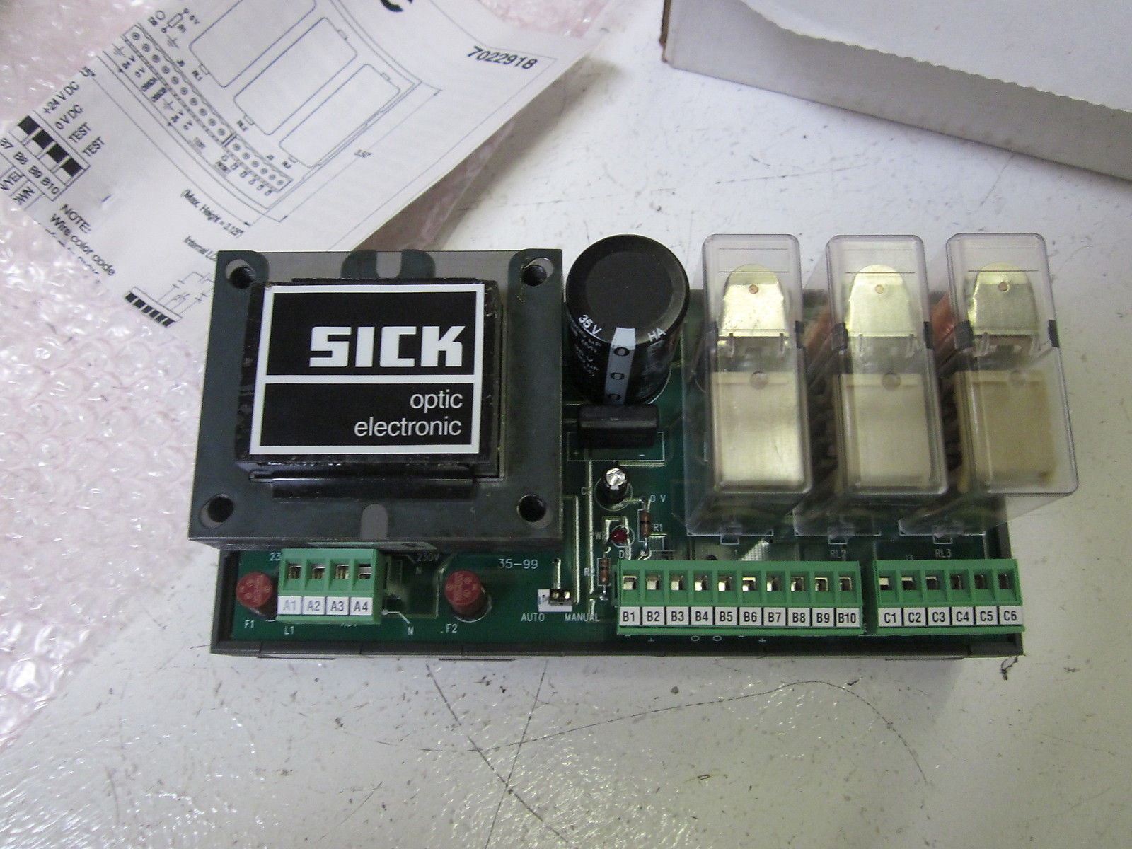 SICK LCU-AMNC 7022918 POWER SUPPLY NSMP