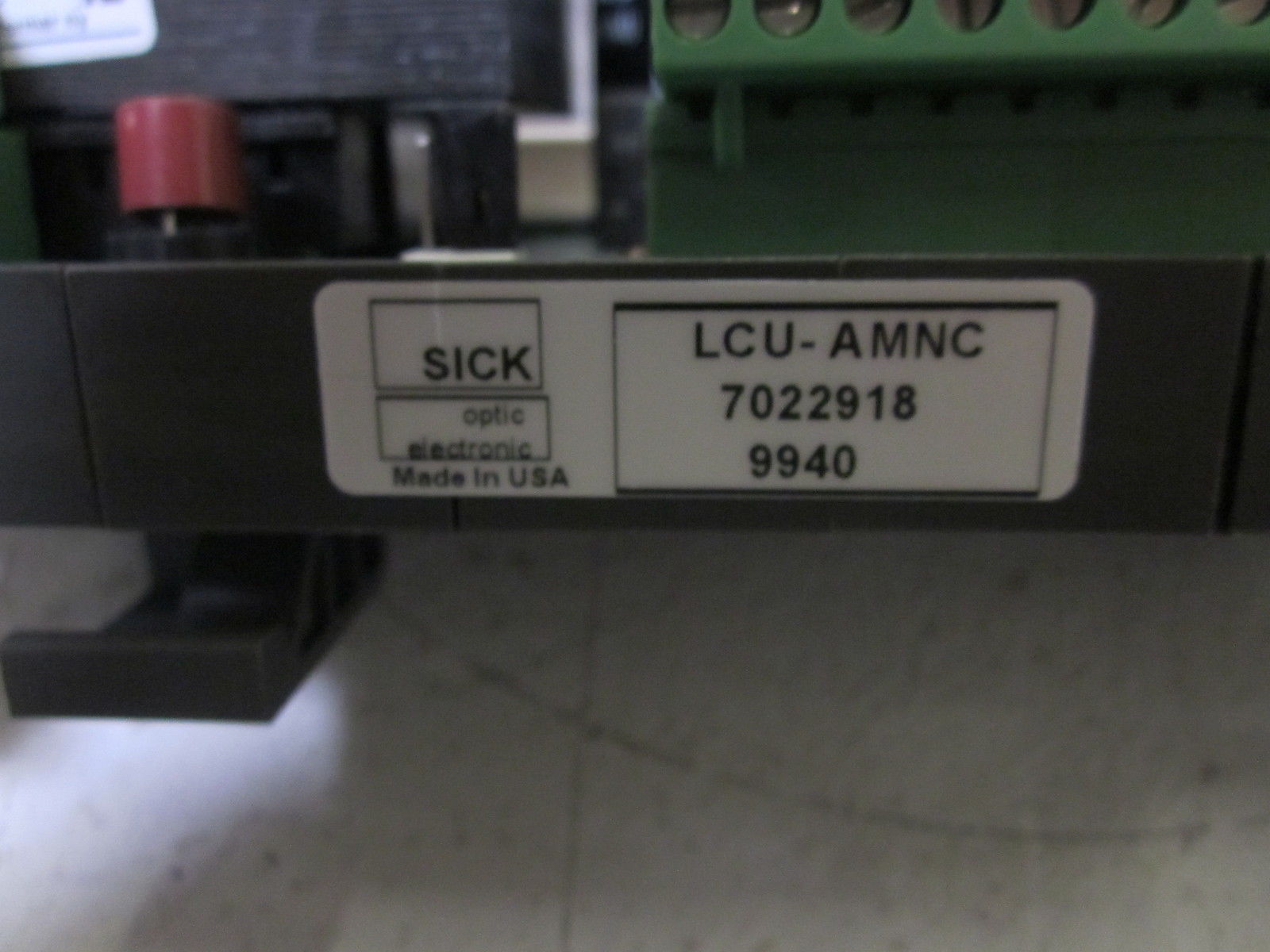 SICK LCU-AMNC 7022918 POWER SUPPLY NSMP