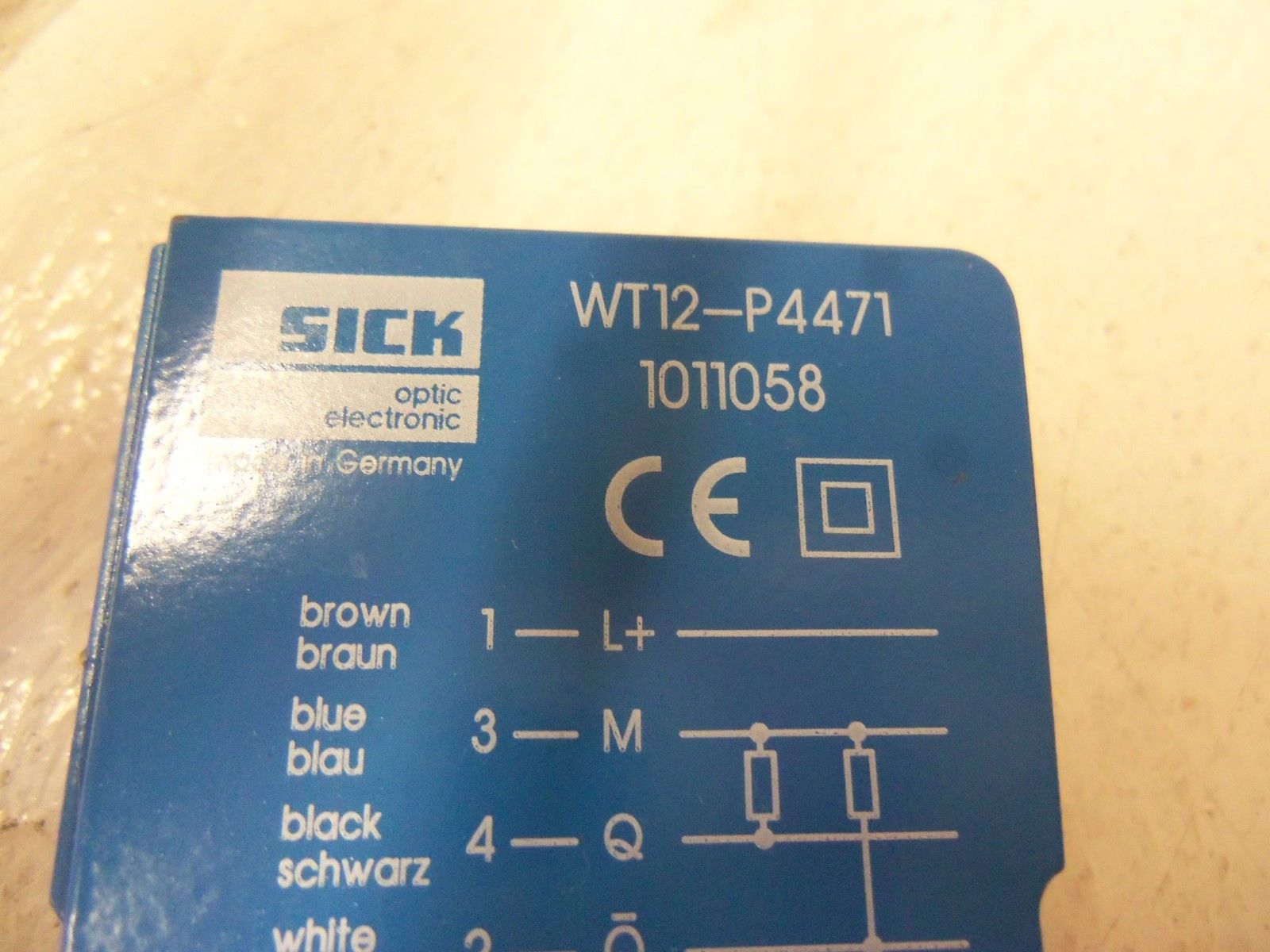SICK PROXIMITY PHOTOELECTRIC WT12-P4471 NSMP