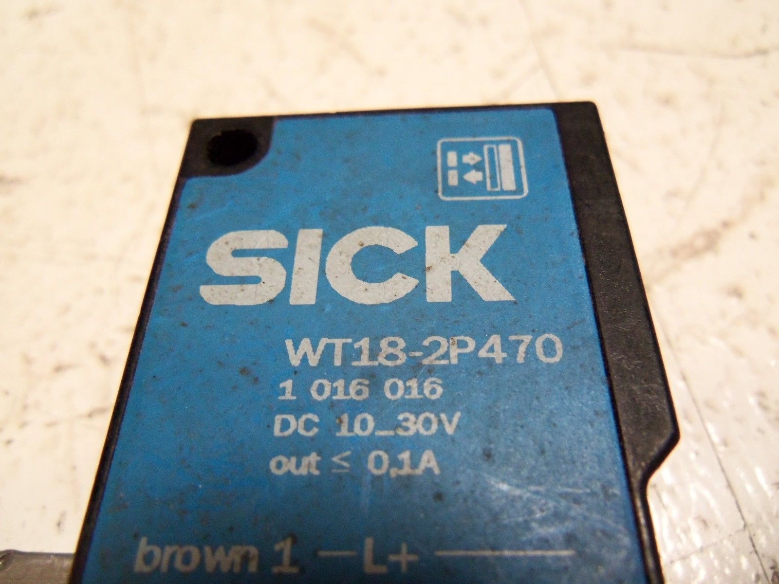 SICK WT18-2P470 PROXIMITY SENSOR UNMP