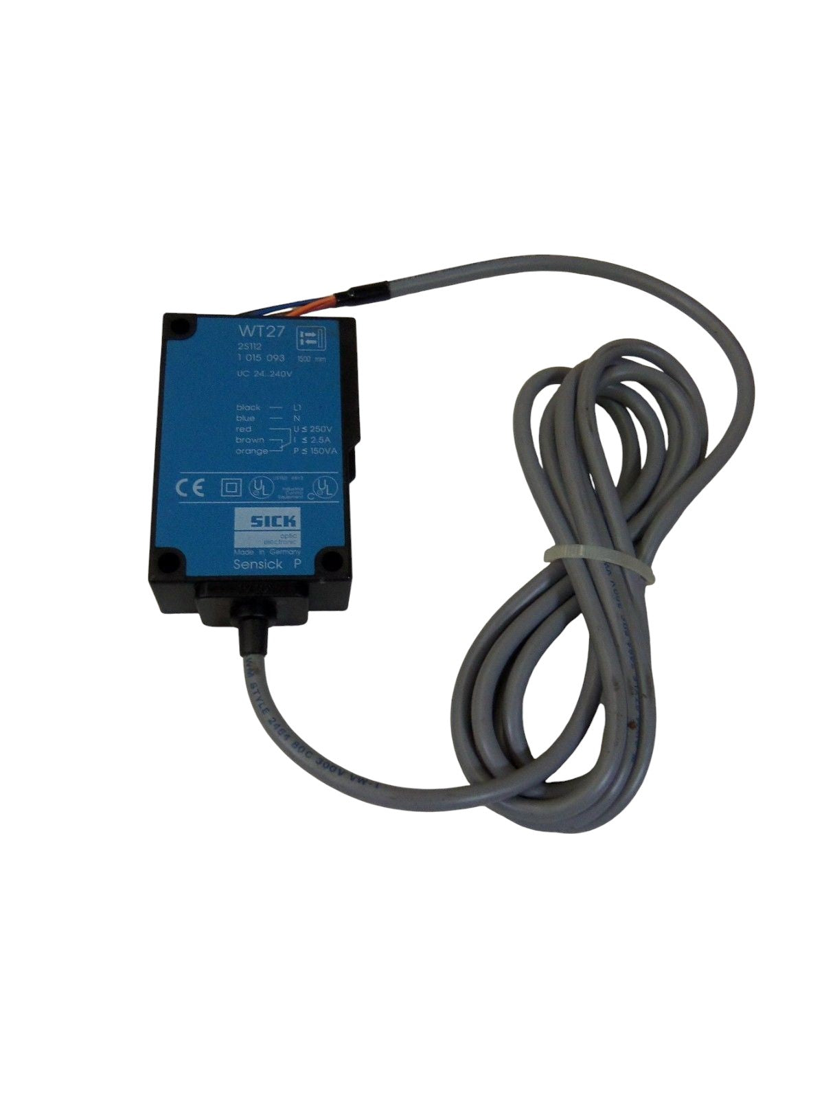 SICK WT272S112 PHOTOELECTRIC PROXIMITY SENSOR UNMP
