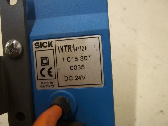 SICK WTR1-P721 PHOTOELECTRIC SENSOR *USED*