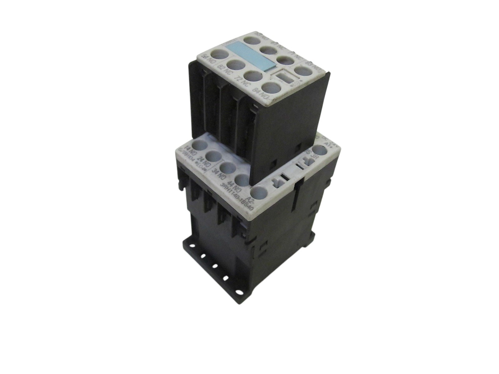 SIEMENS 3RH1140-1BB40 / 3RH1911-1FA22 CONTROL RELAY UNMP