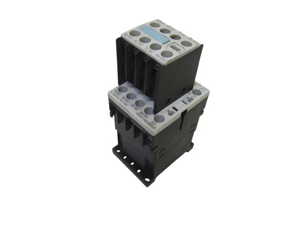 SIEMENS 3RH1140-1BB40 / 3RH1911-1FA22 CONTROL RELAY UNMP