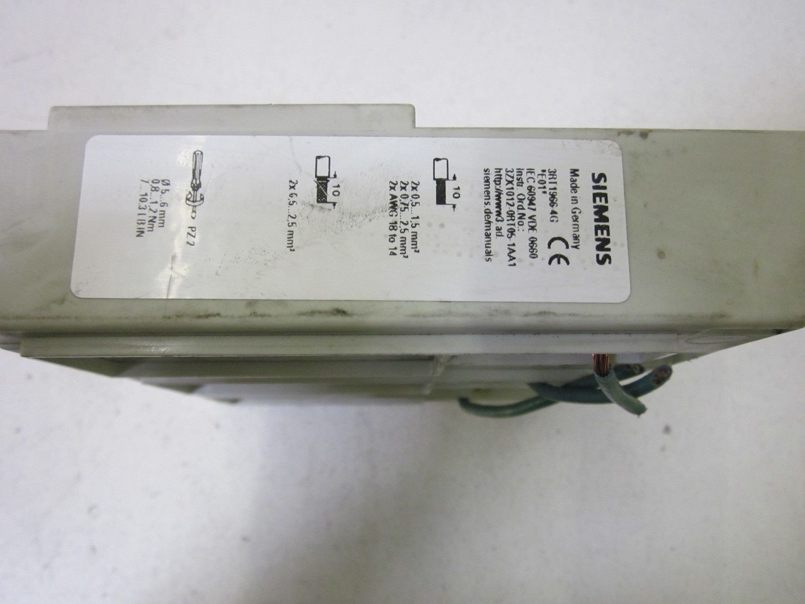 SIEMENS 3RT1966-4G UNMP