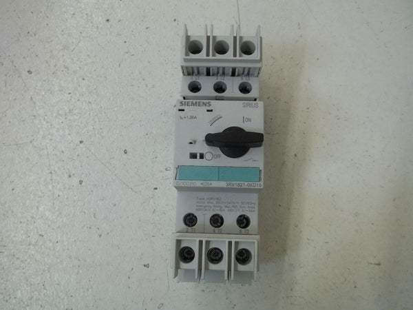 SIEMENS 3RV1821-0KD10 CIRCUIT BREAKER UNMP