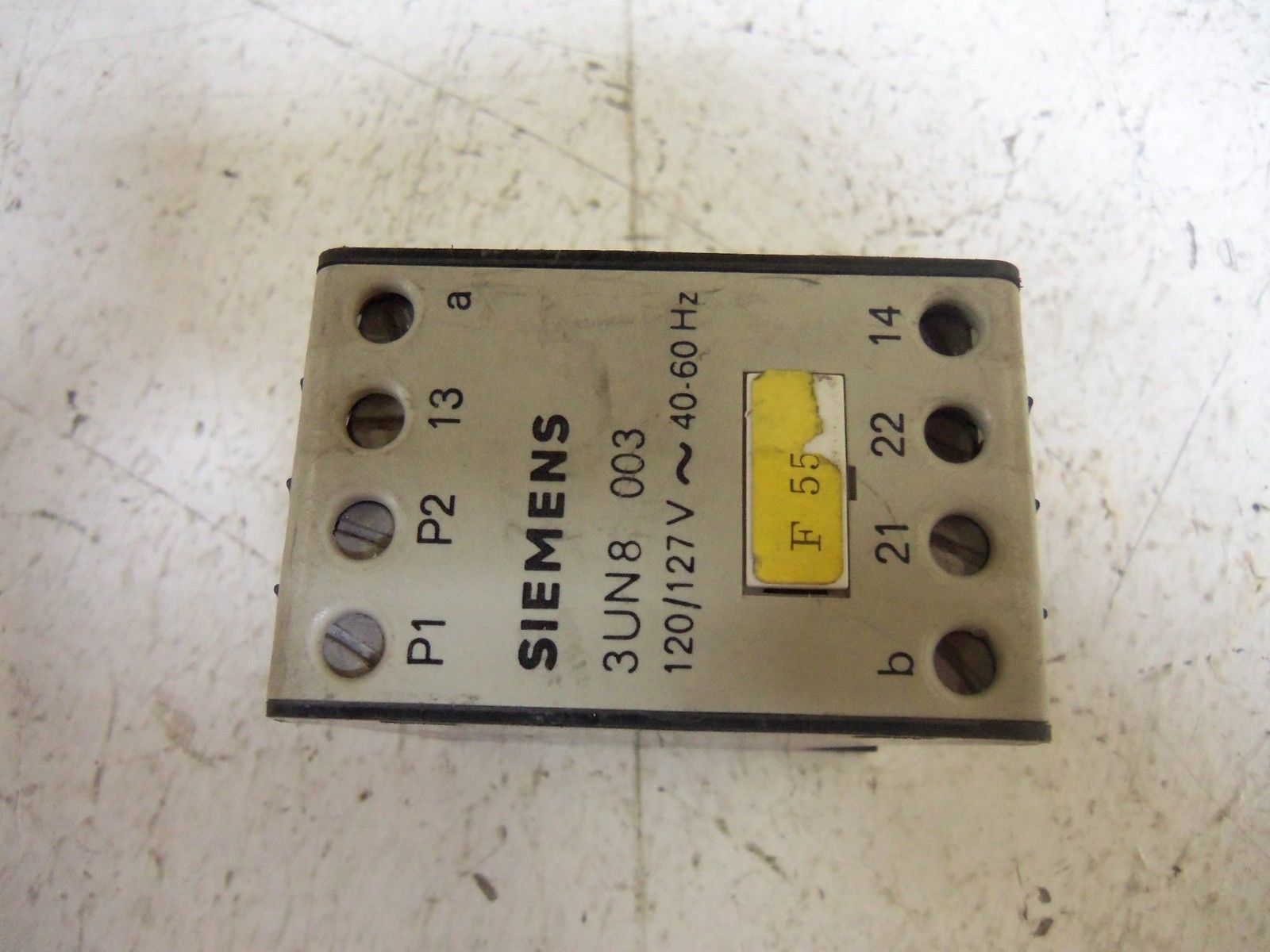 SIEMENS 3UN8 003 CONTACTOR UNMP