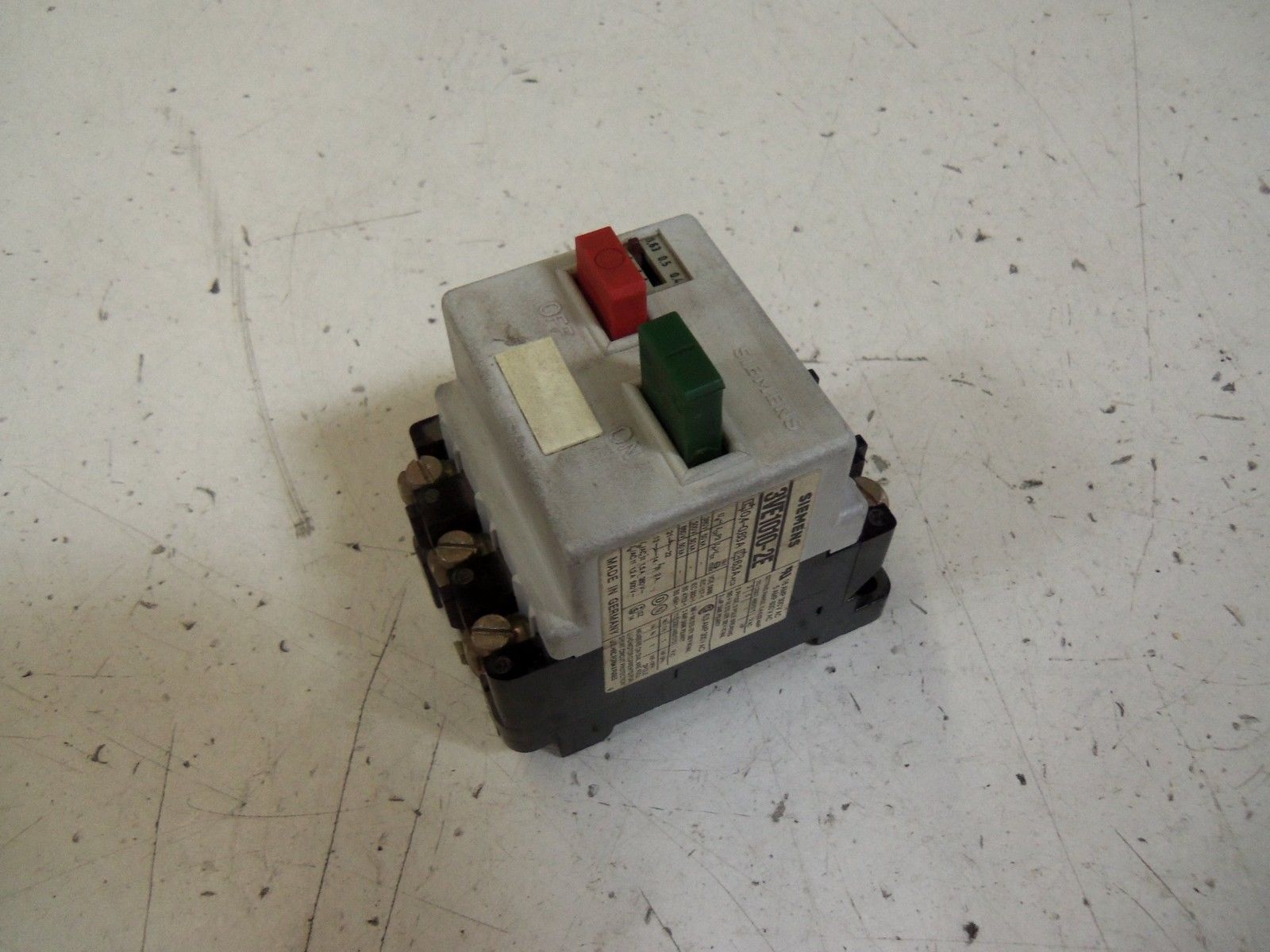 SIEMENS 3VE1010-2E  UNMP