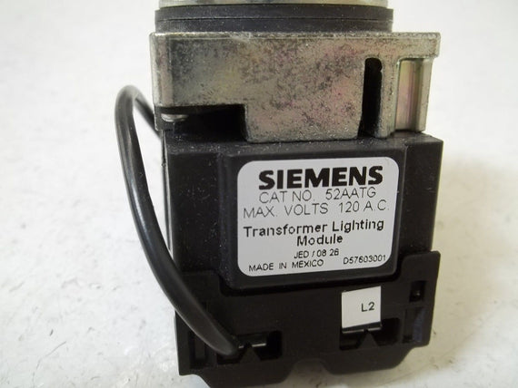 SIEMENS 52AATG TRANSFORMER LIGHTING MODULE *USED*