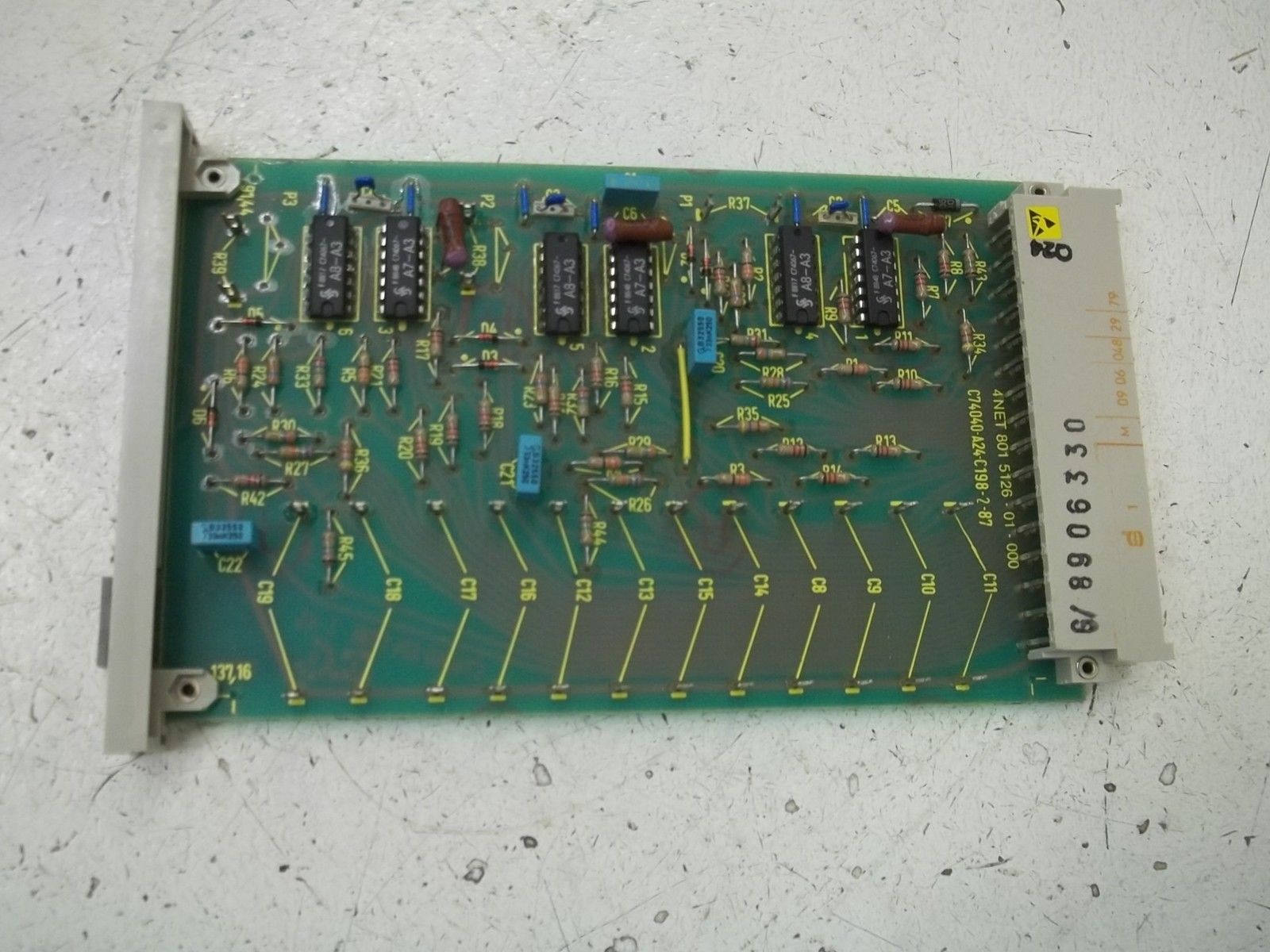 SIEMENS 6EC2 110-0A PC BOARD UNMP
