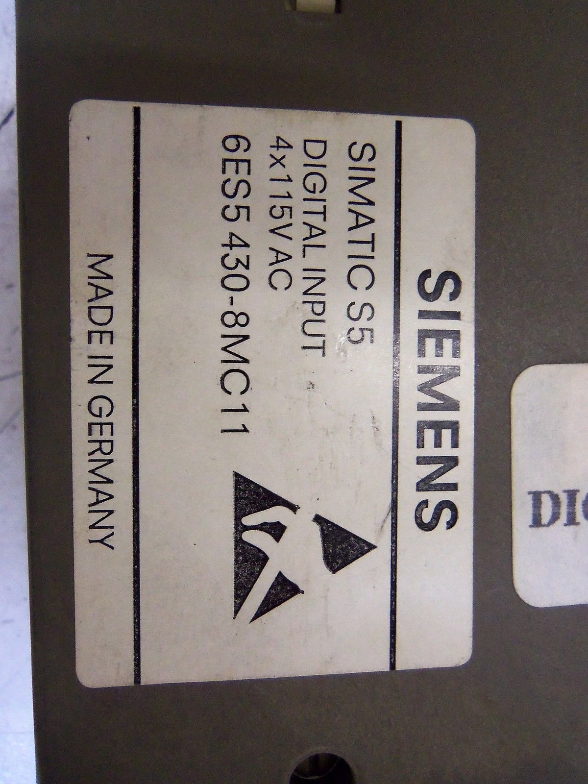 SIEMENS 6ES5 430-8MC11 *USED*